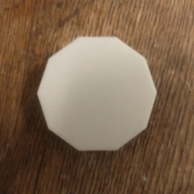 Mô hình hình học lăng trụ thập giác (Decagonal Prism) in 3D