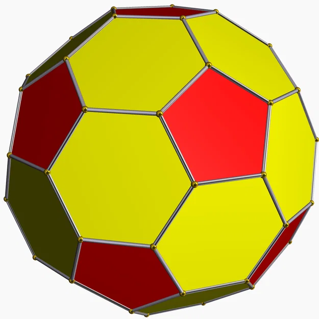 Khối Truncated Icosahedron (Khối 20 Mặt Bị Cắt) - Image 3