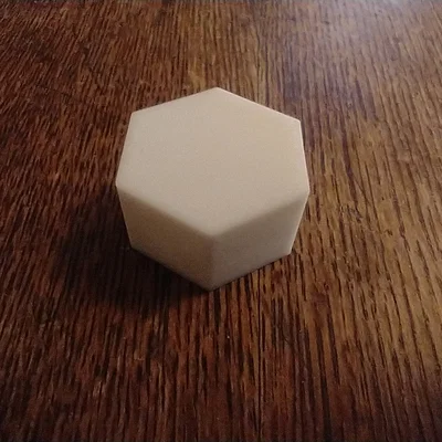 Mô hình hình lăng trụ lục giác (Hexagonal Prism) cho in 3D