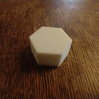 Mô hình hình lăng trụ lục giác (Hexagonal Prism) cho in 3D