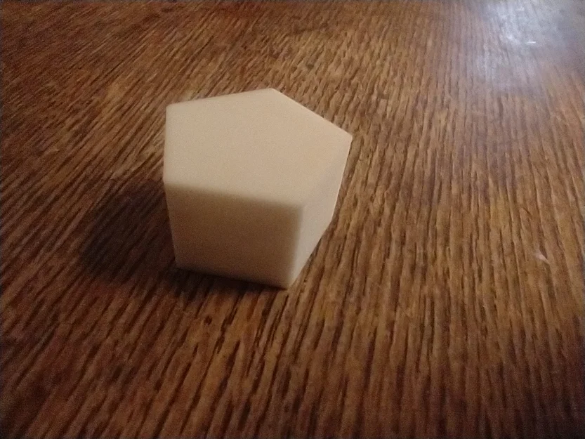 Mô hình hình học lăng trụ ngũ giác (Pentagonal Prism) in 3D - Image 1