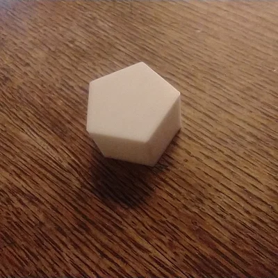 Mô hình hình học lăng trụ ngũ giác (Pentagonal Prism) in 3D