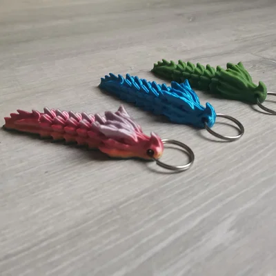 Móc khóa Bone Dragon (Bone Dragon Keychain) – in không cần support
