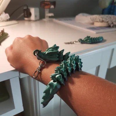 Móc khóa Bone Dragon (Bone Dragon Keychain) – in không cần support