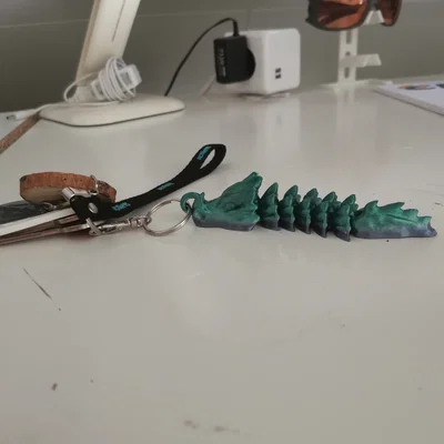 Móc khóa Bone Dragon (Bone Dragon Keychain) – in không cần support