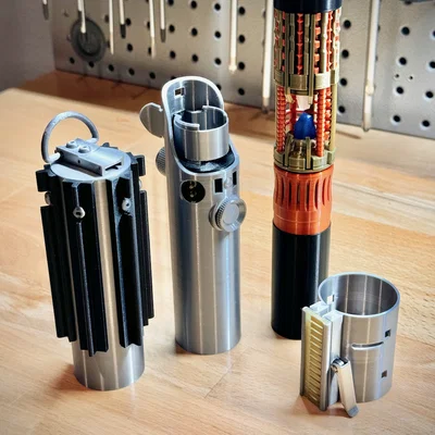 Bộ phận replica chuẩn xác hơn cho Skywalker Lightsaber (Graflex)