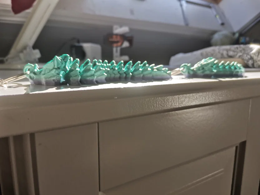 Móc khóa Bone Dragon (Bone Dragon Keychain) – in không cần support - Image 5