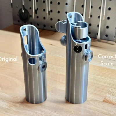 Bộ phận replica chuẩn xác hơn cho Skywalker Lightsaber (Graflex)