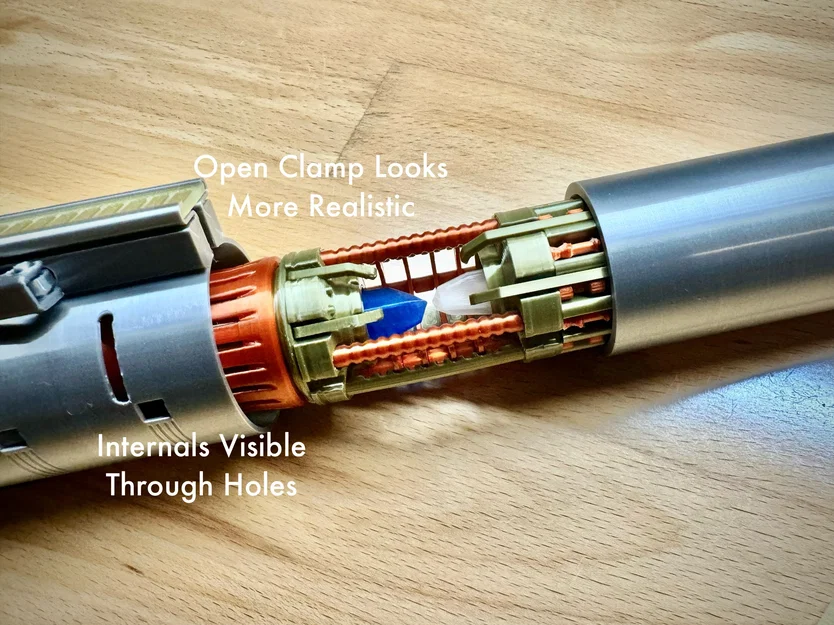 Bộ phận replica chuẩn xác hơn cho Skywalker Lightsaber (Graflex) - Image 8