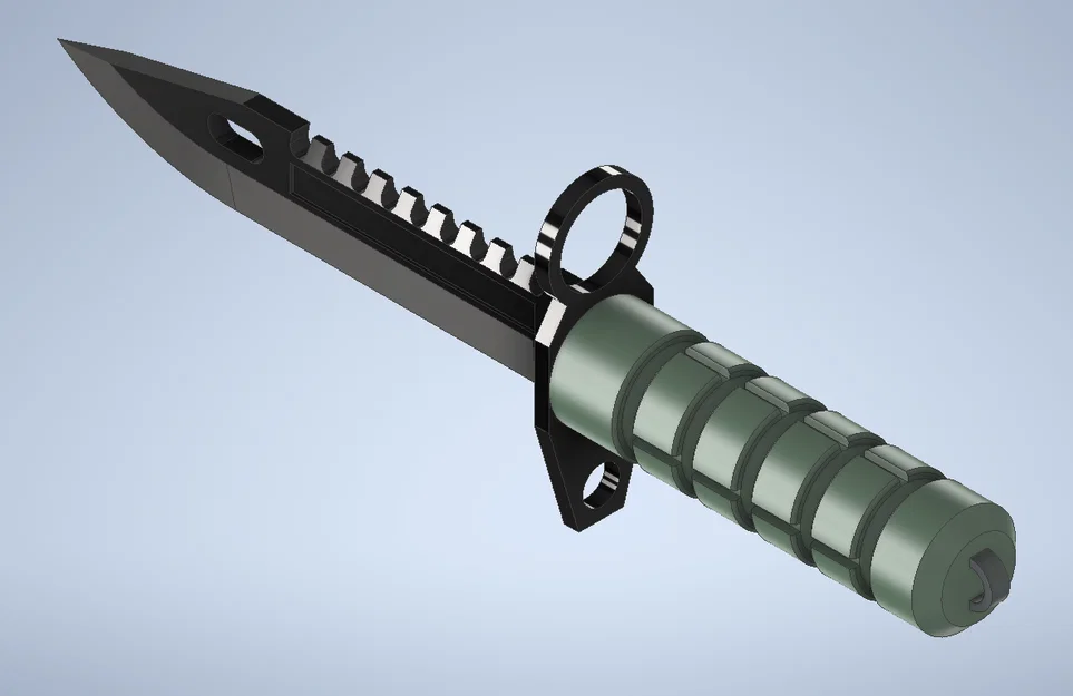 Dao M9 Bayonet (CS:GO / CS2) – Knife Counter Strike - Image 1