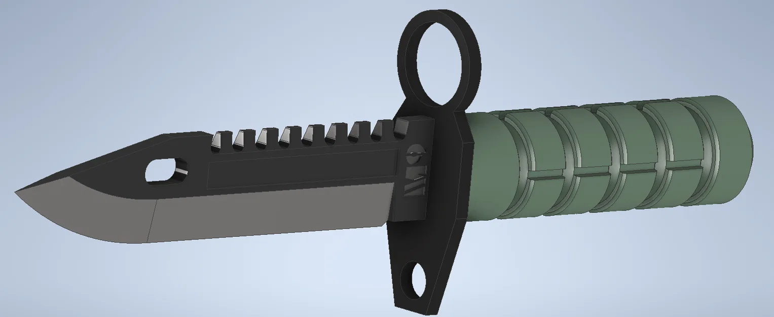 Dao M9 Bayonet (CS:GO / CS2) – Knife Counter Strike - Image 4