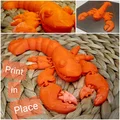 Mô hình tôm hùm khớp nối (Articulated Hummer) in 3D độc đáo - Thumbnail 1