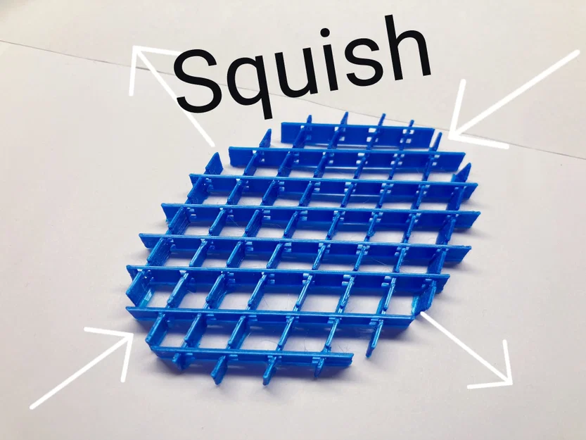Squish Fidget: Đồ chơi giải tỏa căng thẳng in 3D thú vị - Image 1