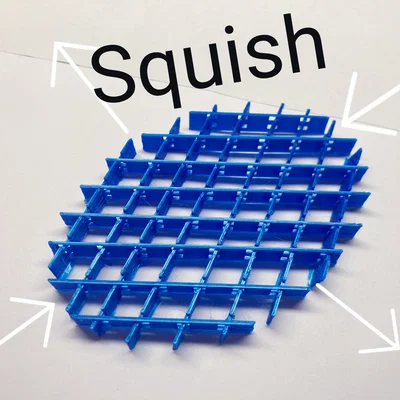 Squish Fidget: Đồ chơi giải tỏa căng thẳng in 3D thú vị