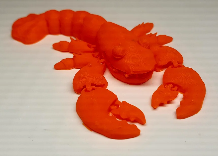 Mô hình tôm hùm khớp nối (Articulated Hummer) in 3D độc đáo - Image 4
