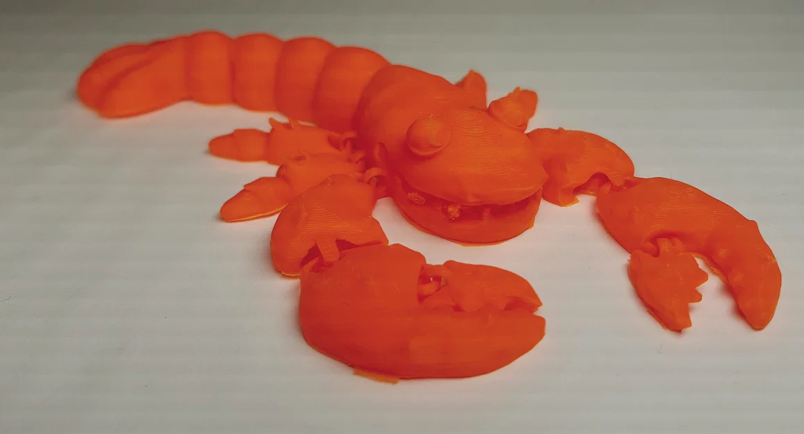 Mô hình tôm hùm khớp nối (Articulated Hummer) in 3D độc đáo - Image 5