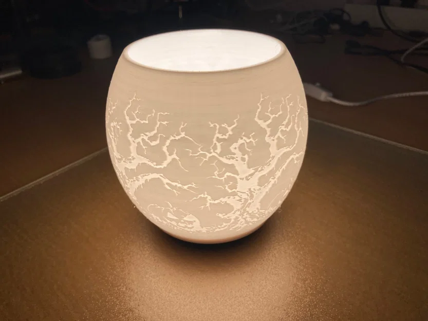 Cây Trà Bí Ngô & Đèn Puck Tree Lamp - Image 2