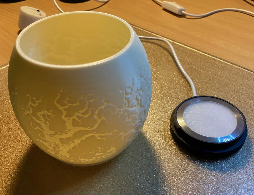 Cây Trà Bí Ngô & Đèn Puck Tree Lamp - Image 5