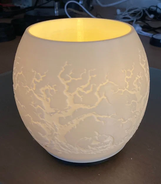 Cây Trà Bí Ngô & Đèn Puck Tree Lamp - Image 6