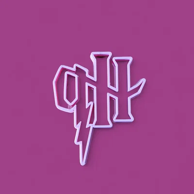 Khuôn cắt tạo hình Harry Potter cho bánh quy và gốm 3D