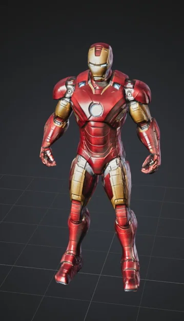 Mô hình 3D Iron Man (Marvel) sắc nét cho người yêu công nghệ - Image 1