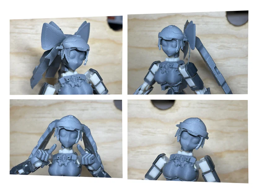 Bộ Đầu & Kiểu Tóc Sisters 13 (Add-on cho Dummy 13) - Image 1