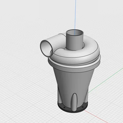 Bộ tách bụi Cyclone (Cyklonový separátor prachových částic)
