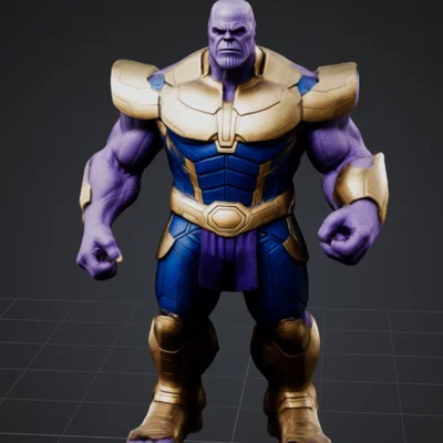 Mô hình 3D Thanos Marvel - Tái hiện nhân vật phản diện uy quyền