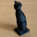 Mô hình mèo đen Ai Cập trang trí in 3D đẹp mắt - Thumbnail 2