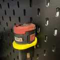 Giá treo pin Parkside 12V dành cho bảng treo tường IKEA Skadis - Thumbnail 1
