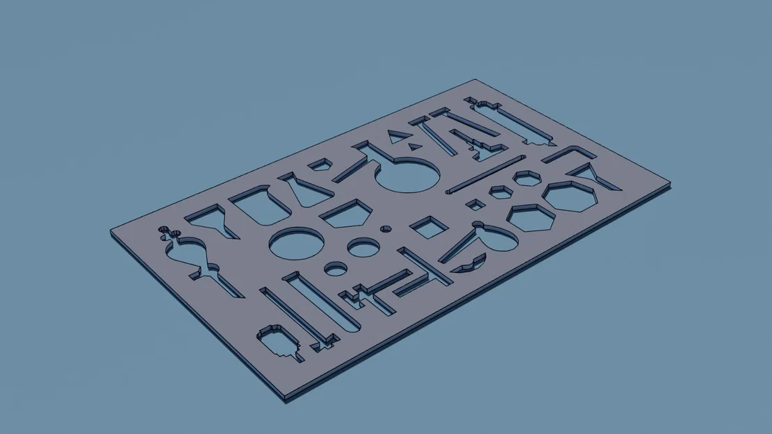 Thước vẽ khuôn mẫu Hóa hữu cơ in 3D tiện lợi cho học sinh - Image 2