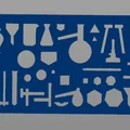 Thước vẽ khuôn mẫu Hóa hữu cơ in 3D tiện lợi cho học sinh - Thumbnail 4