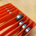 Giá/Con lăn cuộn filament bản rộng dùng vòng bi 608ZZ - Thumbnail 3