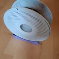 Con lăn/giá đỡ cuộn filament điều chỉnh, dùng vòng bi 608, không cần dụng cụ - Thumbnail 3