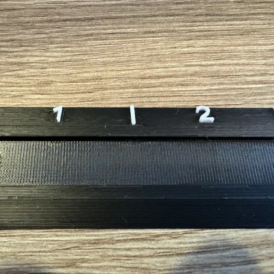 Thước đo kích thước đồ vật cho Gridfinity