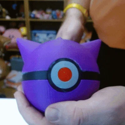 Gengar Ball Tự Động Mở (Auto-Opening Gengar Ball)
