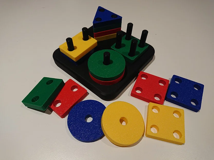 Bộ puzzle giáo dục cho bé (baby/toddler) - Image 1