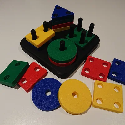 Bộ puzzle giáo dục cho bé (baby/toddler)