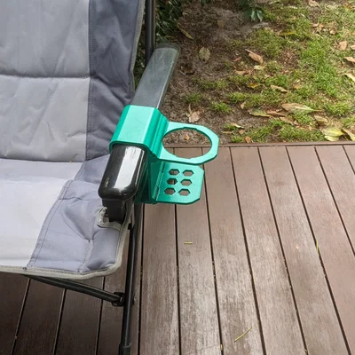 Khay/ô để ly cho ghế cắm trại (gập gọn)