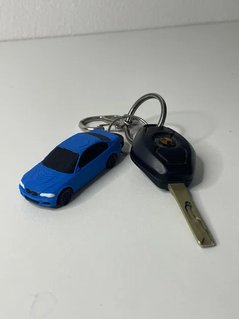 Móc khóa mô hình xe BMW E46 M3 - Phụ kiện 3D siêu chất cho dân chơi xe - Image 2