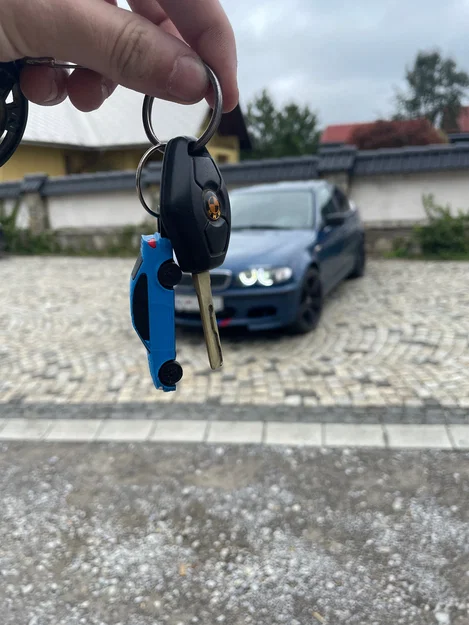 Móc khóa mô hình xe BMW E46 M3 - Phụ kiện 3D siêu chất cho dân chơi xe - Image 3