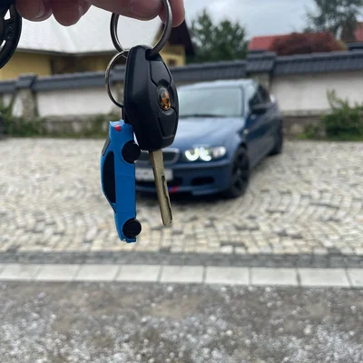 Móc khóa mô hình xe BMW E46 M3 - Phụ kiện 3D siêu chất cho dân chơi xe