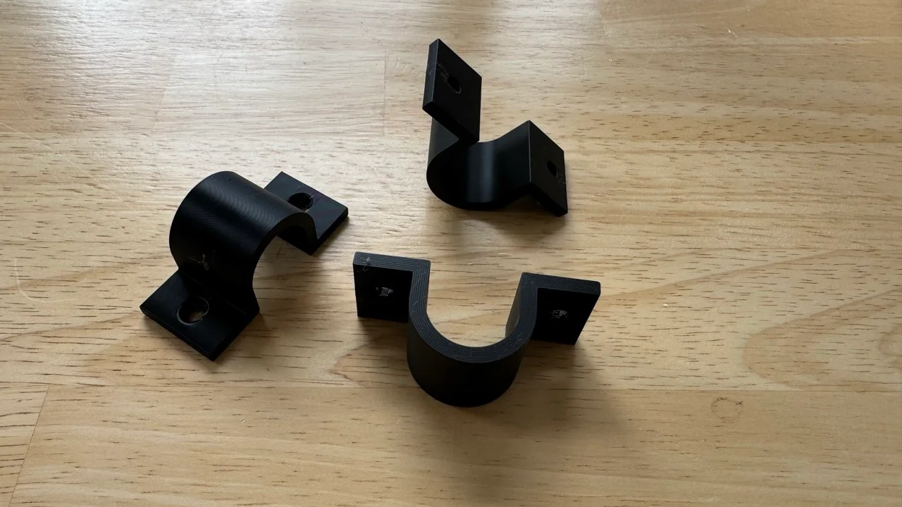 Kẹp Giữ Ống và Dây Cáp 22mm Đa Năng - In 3D Gọn Gàng 1