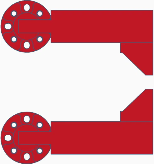 Tay gắp mẫu vật 3D cho robot FTC (tương thích goBILDA) - Image 1