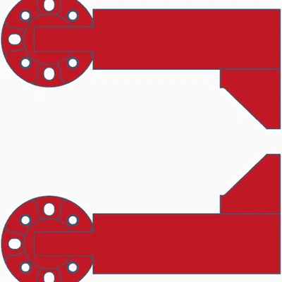 Tay gắp mẫu vật 3D cho robot FTC (tương thích goBILDA)