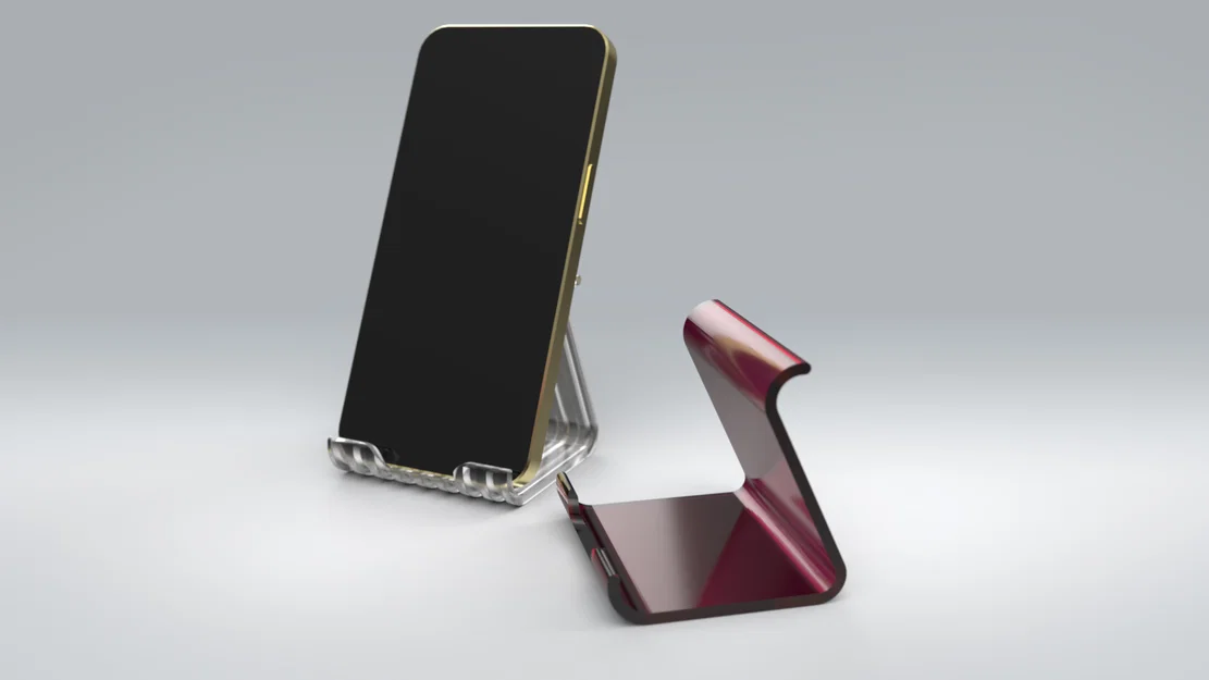 Giá Đỡ Điện Thoại Đơn Giản (Dễ In) - Image 5