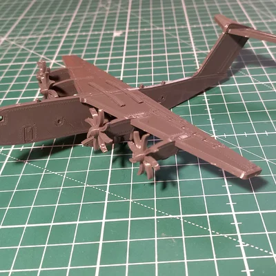 Airbus A400M Atlas Kit Card – Mô hình lắp ráp để in 3D