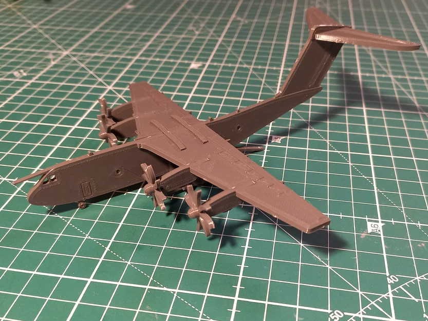 Airbus A400M Atlas Kit Card – Mô hình lắp ráp để in 3D - Image 2