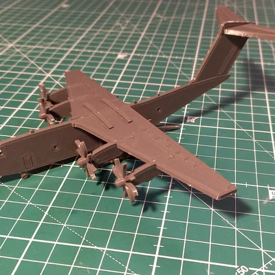 Airbus A400M Atlas Kit Card – Mô hình lắp ráp để in 3D