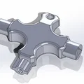 Chìa khóa vạn năng cho tủ điện (Panel Key Chain) - In 3D tiện lợi - Thumbnail 1